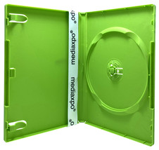 Standard Solid Green Color Single Dvd Cases - £12.57 GBP+