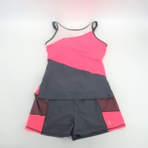 Free Country Womens 2 Piece Swim Suit Gray Coral Small NWT $90 - $23.76