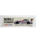Mobil1 12 Hours of Sebring WeatherTech AMG GT DAYTONA PRO Sticker 7&quot;x2&quot; ... - £3.18 GBP