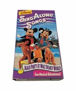 Disney Sing Along Songs Beach Party at Walt Disney World VHS Disneyana M... - $15.51