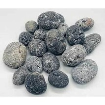 1 lb Agni, Black untumbled stones - $18.23