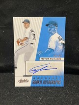 Trevor Richards 2019 Panini Absolute Baseball AUTO Absolute Rookie Autographs - $7.69