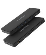 Visiontek 901799 VT4600DL DUAL 4K DOCK 100W USB-C/A 100W PD HDMI DP GBE ... - €233,48 EUR