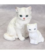Vintage Persian Kittens Figurine Porcelain Lot of 2 - $215.90 MXN