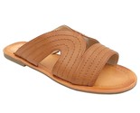 Indigo Rd. Women Slide Sandals Bayron Size US 6M Tan Faux Leather - $17.82