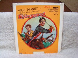 CED VideoDisc Walt Disney Pres Robert Louis Stevenson&#39;s Kidnapped (1960), RCA - £4.62 GBP