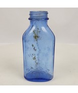 Vintage Phillips Milk Of Magnesia Blue Bottle 5 Inch Tall - $14.00