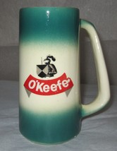 Vintage O&#39;Keefe Knight Beer Mug Stein Laurentian Art Pottery - £10.50 GBP