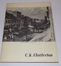 C.K. CHATTERTON Artist 1965 Exhibition Book Maine &amp; New York Paintings - £15.56 GBP