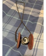 JADBER, VINTAGE METAL TIN CHILD&#39;S PUSH TOY, WHEELS, NOISEMAKER - €60,90 EUR