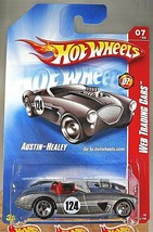 2008 Hot Wheels #83 Web Trading Cars 7/24 AUSTIN-HEALEY Mtflk Gray Variant w/5Sp - £6.47 GBP