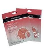 (2) Neutrogena Pink Grapefuit Acne Prone Skin Mask Hydrogel Mask 1oz - $34.16 CAD