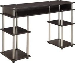 Desk With No Tools Student Shelves From Convenience Concepts, (L) 47.25 In. - £76.19 GBP