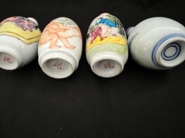 Set of 4 Antique porcelain snuff bottles  with erotic pictures, marked - £147.15 GBP