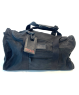 Tumi Ballistic Nylon Black Duffle Gym Travel Weekender Bag Carry On 18&quot; ... - $102.18 CAD