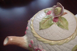 Chelsea Morning teapot  by Hallie Greer c1988 made by Franklin Mint ORIG... - $123.75