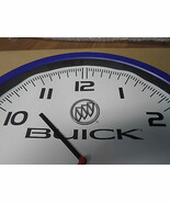 Muro Orologio Buick Ripiano Lacrosse Enclave Autorizzato GM Blu Bianco Q... - $14.89