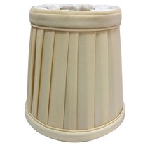 Royal Designs, Inc. Pleated Empire Chandelier Shade CS-110EG, Eggshell, 3 x 4.25 - £12.20 GBP