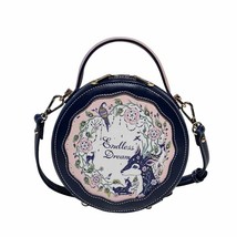 Cute Animal Pattern Round Handbag Fashion Women Purses Kawaii Crossbody Bag High - £49.79 GBP