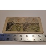 Home Treasure #15 Repulsing An Attack Stereoview Card Military Troops Fi... - $32.57 CAD