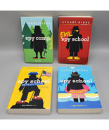 Spy School Series by Stuart Gibbs Lot of 4 Books Camp Evil Goes South Re... - $14.00