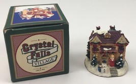 Crystal Falls Village Cranberry&#39;s House Christmas Collectible Figurine 1995 - $7.95