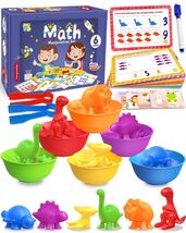 Yetonamr Montessori Counting Dinosaurs Educational Toy Set for Kids - €3,90 EUR Yetonamr Montessori Counting Dinosaurs Educational Toy Set for Kids - €3,90 EUR