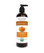 Velona Pumpkin Seed Oil Organic - 16 oz Unrefined Cold Pressed - £31.23 GBP