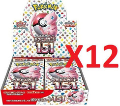 Pokemon Card 151 Booster Box x12 - £1,052.15 GBP