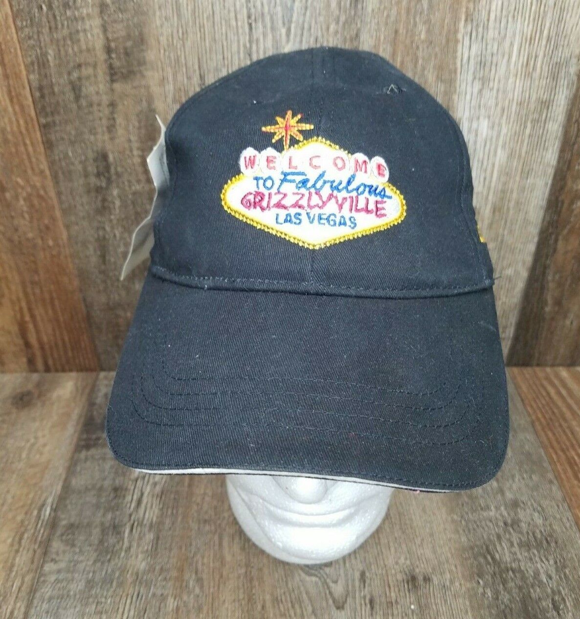 WELCOME to Fabulous Grizzlyville Las Vegas Baseball Cap Hat T5 - $7.17