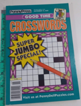 penny press good time crosswords november 2020 super jumbo new - £6.43 GBP