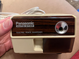 Vintage Panasonic KP-110 Auto Stop Electric Pencil Sharpener - £15.56 GBP