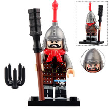 Ming Dynasty Soldier Ancient History Warrior Lego Compatible Minifigure Bricks - £2.35 GBP