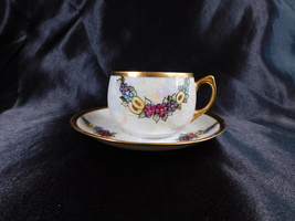 D&amp;B Germany Lusterware Teacups and Saucers # 22732 - £17.18 GBP