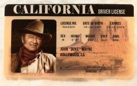 John Wayne Novelty Card Duke Cowboy Western California CA - £7.00 GBP