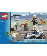 Instruction Book Only For LEGO CITY Police Minifigure Manual Only 7279 - £5.11 GBP