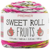 Premier Yarns Sweet Roll Fruits Yarn-Dragon Fruit - £11.16 GBP