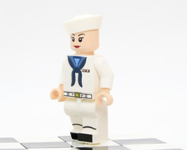 Custom minifigures US Navy Sailor 8039_03 - £3.89 GBP