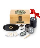 Premium Locking Stash Box Kit | Bamboo Storage Chest with Movable Tray G... - $261.60 MXN