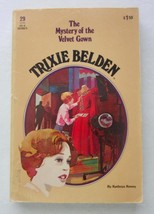 Trixie Belden #29 The Mystery Of The Velvet Gown ~ Vintage Kathryn Kenny PB - £10.04 GBP