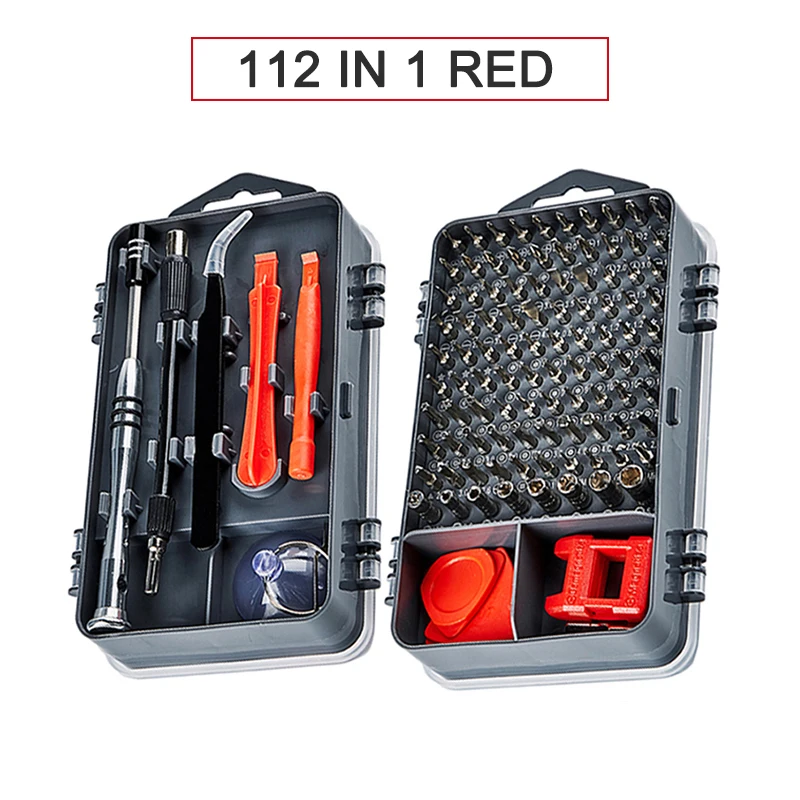 UNT Screwdriver Set 115/138 In 1 Magnetic Torx Phillips Screwdriver Bits Kit Poc - £211.89 GBP