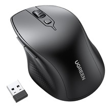 UGREEN Bluetooth Wireless Mouse Ergonomic Bluetooth 5.0 Mouse 2.4G Cordless Mous - £28.76 GBP