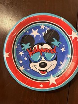 VTG 90s Walt Disney Mickey Mouse Hollywood Paper Plates Sealed - $13.33