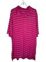 Adidas Men&#39;s Shirt Polo Size XL Puremotion Golf Ultimate Striped Collare... - £11.84 GBP