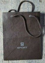 St. John Sport Small Size Gift Paper Shopping Bag 9-1/4” X 7-1/4” X 5” - £10.29 GBP