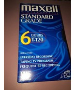 Used MAXELL T-120 STANDARD GRADE VHS 3 Pack Video Cassette Tapes - $16.21 CAD