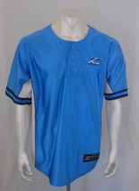 Zero Casualties Men&#39;s Medium  Polyester Blue Athletic Pullover Jersey - $7.92