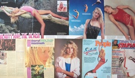 Daryl Hannah ~ 9 Color Vintage Articles, Adverts, Pin-Up 1984-1989 ~ Clippings - £6.58 GBP