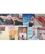 DARYL HANNAH ~ 9 Color Vintage ARTICLES, Adverts, Pin-Up 1984-1989 ~ Cli... - $11.36 CAD