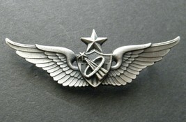 Army Senior Astronaut Wings Lapel Pin Badge 2.5 inches - £6.24 GBP